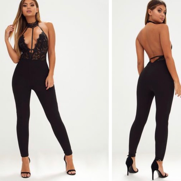 plt lace jumpsuit